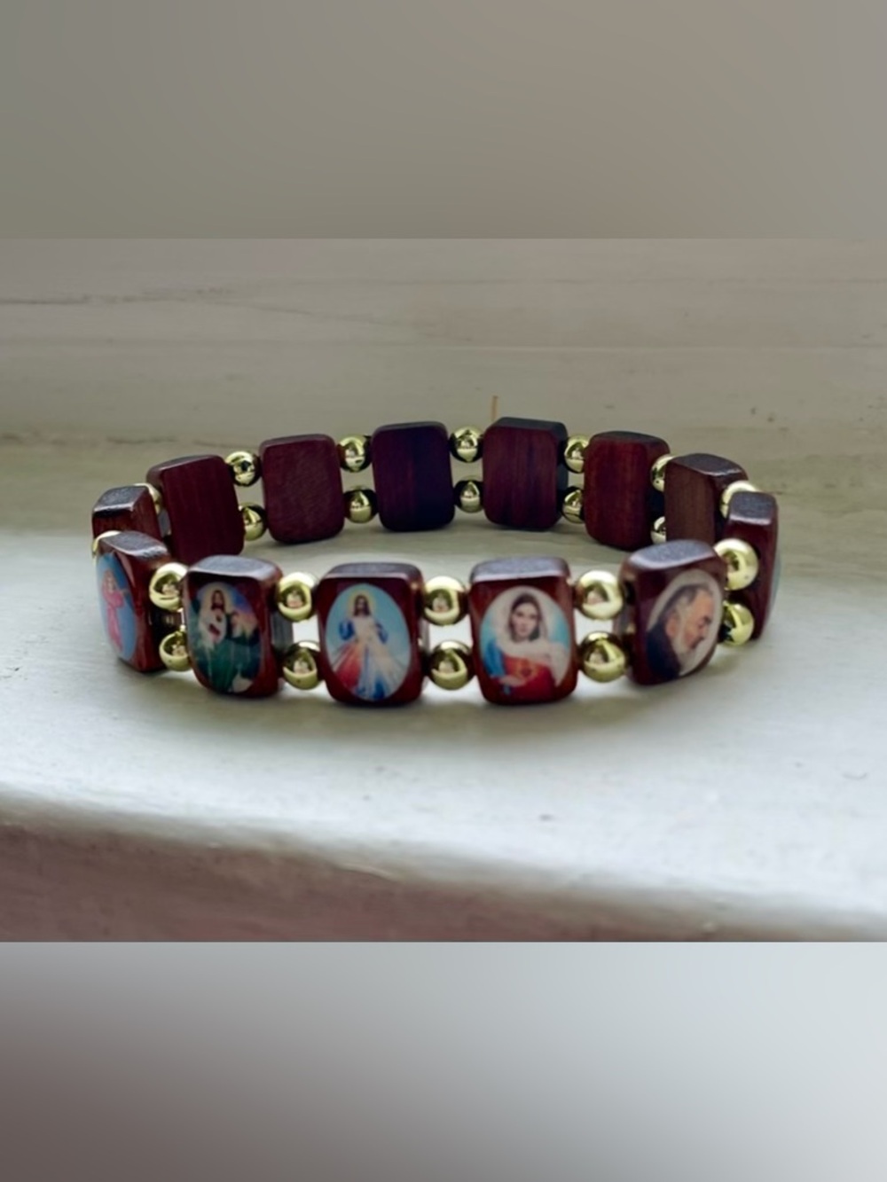 Wooden Prayer Bracelet - Picture 7 of 7